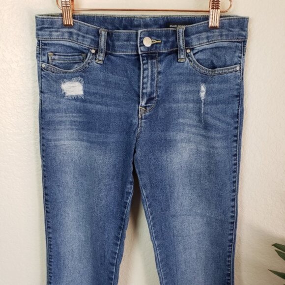 Club Monaco Distressed Slim Fit Jeans size 4 - Picture 3 of 9